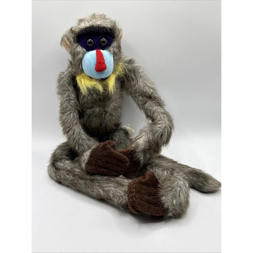 Fiesta‎ SOFT LONG LEGGED GRAY MANDRILL MONKEY 12